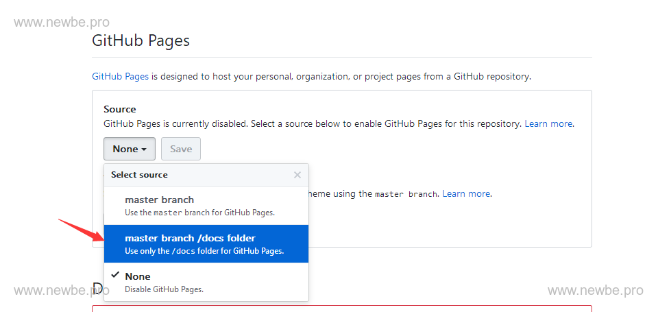 Github Pages 选择