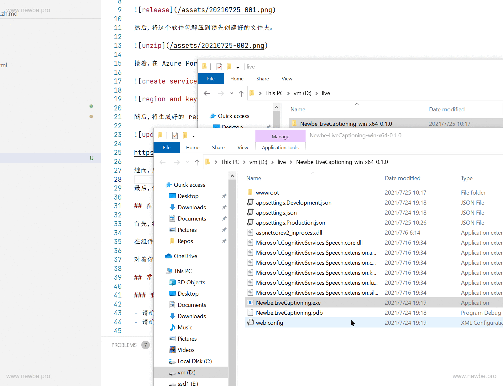 region and key